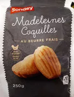 Mängden socker i Madeleines Coquilles