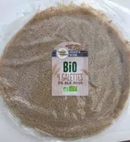 Mängden socker i Galettes blé noir Bio