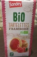 Mängden socker i Bio Tartelettes Framboise