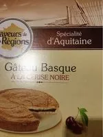 Mängden socker i Gateau Basque A La Cerise Noire