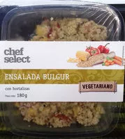 Mängden socker i Ensalada bulgur con hortalizas
