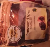 Mängden socker i Pruneaux d’agen dénoyautés