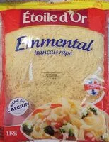 Mängden socker i Emmental francais râpé