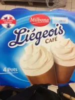 Mängden socker i Liégeois café