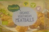 Mängden socker i Organic vegetarian meatballs