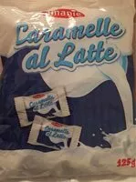 Mängden socker i Caramelle al latte