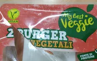 Mängden socker i 2 burger vegetali