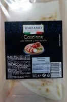 Mängden socker i Cascione con tomate y mozzarella