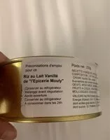 Mängden socker i Riz au lait vanille