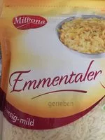 Mängden socker i Emmentaler gerieben