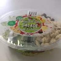Mängden socker i Salade poulet à l'italienne