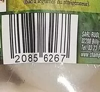 Mängden socker i Champignons de Paris Blanc Bio