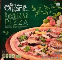 Mängden socker i Organic roasted vegetable pizza