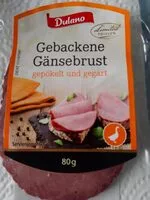 Mängden socker i Gebackene Gänsebrust