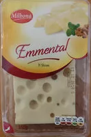 Mängden socker i Emmental slices