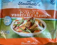 Mängden socker i Rosemary garlic potatoe and vegetable blend steamable