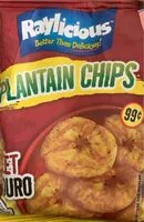 Mängden socker i sweet maduro plantain chips