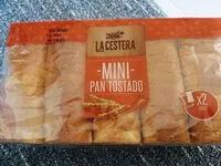 Mängden socker i mini pan tostado