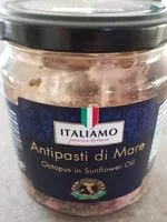 Mängden socker i Polipetti in olio