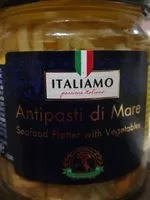 Mängden socker i Antipasti di mare