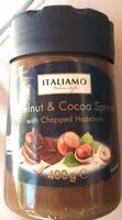 Mängden socker i Pâte à tartiner aux noisettes et cacao