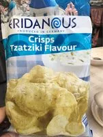 Mängden socker i Eridanous Tzatziki Flavour Crisps