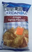 Mängden socker i Chips saveur gyros