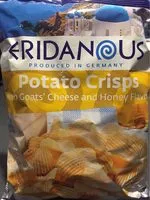 Mängden socker i Potato Crisps (chèvre miel)