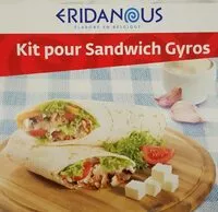 Mängden socker i Kit pour sandwich Gyros