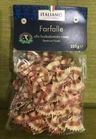 Mängden socker i Farfalle alla barbabietola rossa