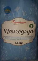 Mängden socker i Havregryn