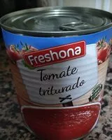 Mängden socker i tomate triturado