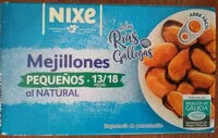 Mängden socker i Mejillones pequeños al natural