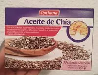 Mängden socker i Cápsulas aceite de chía