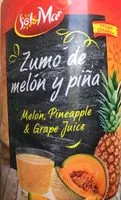 Mängden socker i Melon, Pineapple & Grape Juice