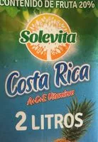 Mängden socker i Costa rica