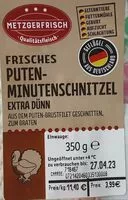 Mängden socker i Puten Minutenschnitzel