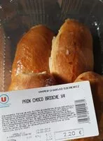 Mängden socker i Pain choco brioche ×4