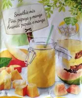 Mängden socker i Smoothie Mix - Piña, papaya y mango
