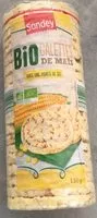 Mängden socker i Bio Mais Waffeln mit Meersalz