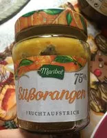 Mängden socker i Süßorangen Fruchtaufstrich, Orangen