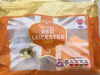 Mängden socker i British Red Leicester Cheese