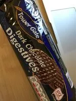 Mängden socker i Dark chocolate digestives