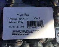 Mängden socker i Myrtille