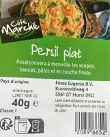 Mängden socker i Persil plat