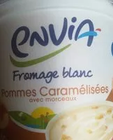 Mängden socker i Fromage blanc Pommes Caramélisées