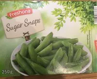 Mängden socker i Sugar snaps