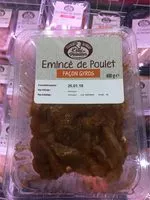 Mängden socker i Emincé de poulet façon Gyros