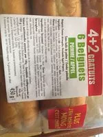 Mängden socker i Beignets aux pommes