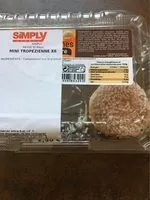 Mängden socker i Mini tropézienne